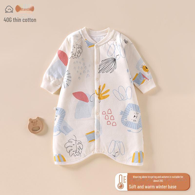 

Дитяча зимова стьобана піжама-спальник - Тепла нічна сорочка для хлопчиків та дівчаток Size 66