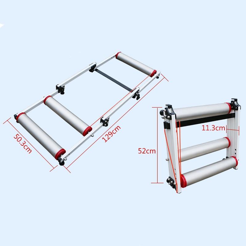 New Parabolic Folding Bike Roller Fitness Cycling Trainer Cycling Training Station Road Bicycle Exercise Station  Trainer Indoor