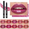 Rouge à lèvres nacré diamant, waterproof, longue tenue, antiadhésif, mat, velours, brillant, rouge sexy, maquillage, cosmétiques