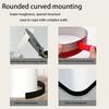 1PC 2.44M/96.06in Mirror Stainless Steel Flat Decorative Lines Wall Stickers Silver Titanium Background Wall Edge Strips