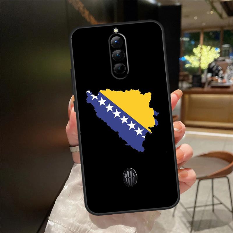 Bosnia Flag Case For ZTE Nubia Red Magic 10S 9S 8S 10 9 8 11 Pro Plus 6 7 6S 7S For RedMagic 10 Air Cover
