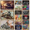 Metal Sign Room Vintage Metal Plate Home Decoration Luxury Wall Decor Items Art Mural Bar Retro Plates Tin Sign Poster Man Cave