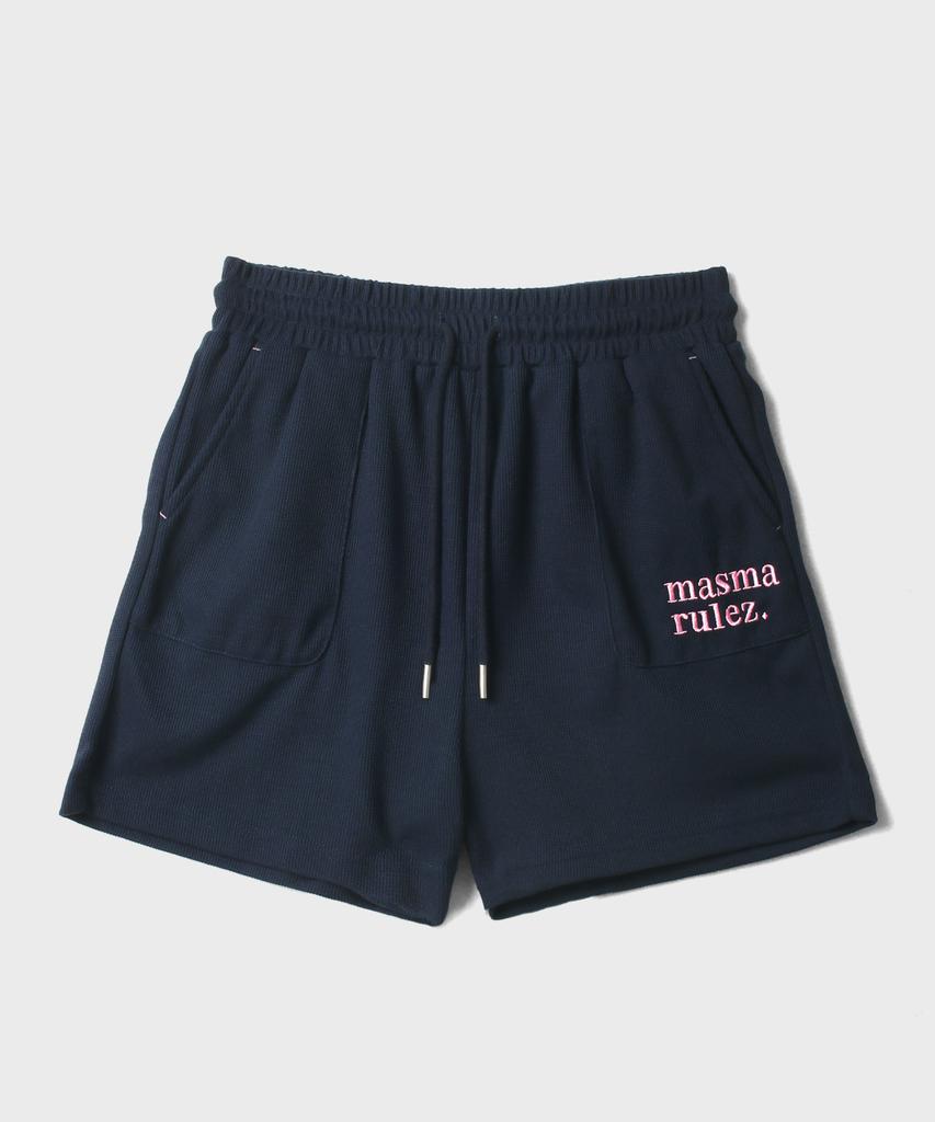 Maseumaluljeueopaeleol Textured Waffle Sweatshorts_3 Colors