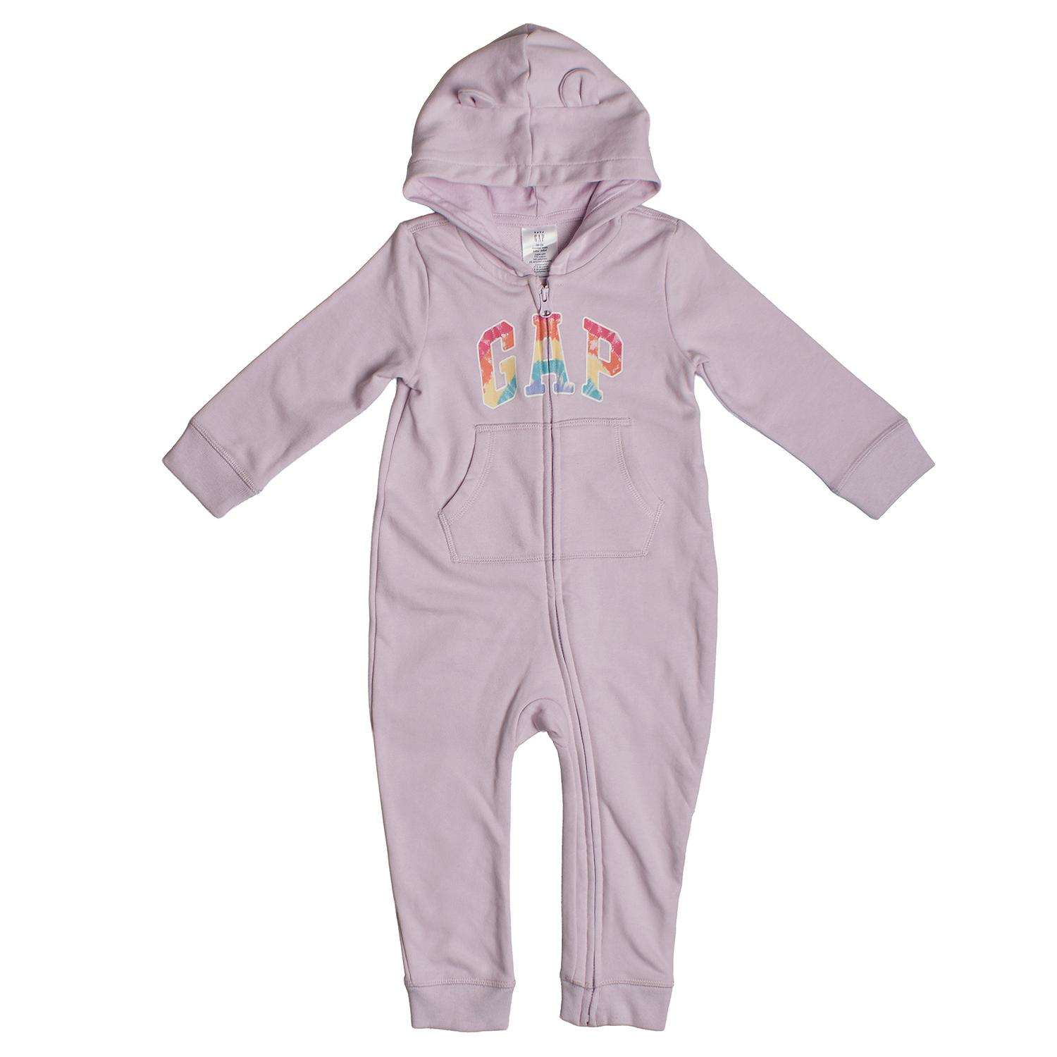 

Песочник с капюшоном с ушками 839103 для девочки 6/12 MESES фиолетовый