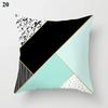 Nordic Modern New Geometric Mint Green Blue Pillowcase, Home Decor Living Room Sofa Decoration Cushion Cover 60x60 40x40 50x50