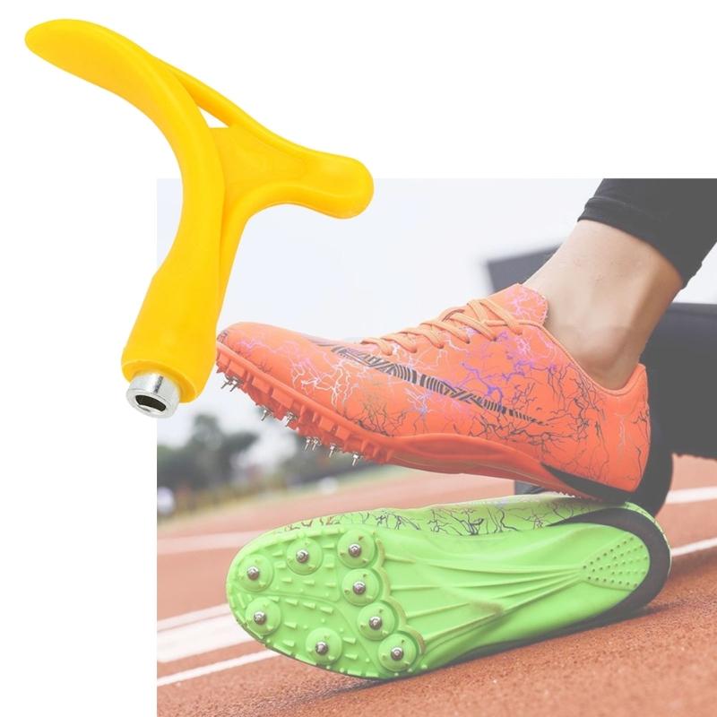 5Pcs Plastic Track And Field Cleat Remover Tool Portable Athletic Shoe Cleat Extractor Tool 7x6 5cm For Running Shoes