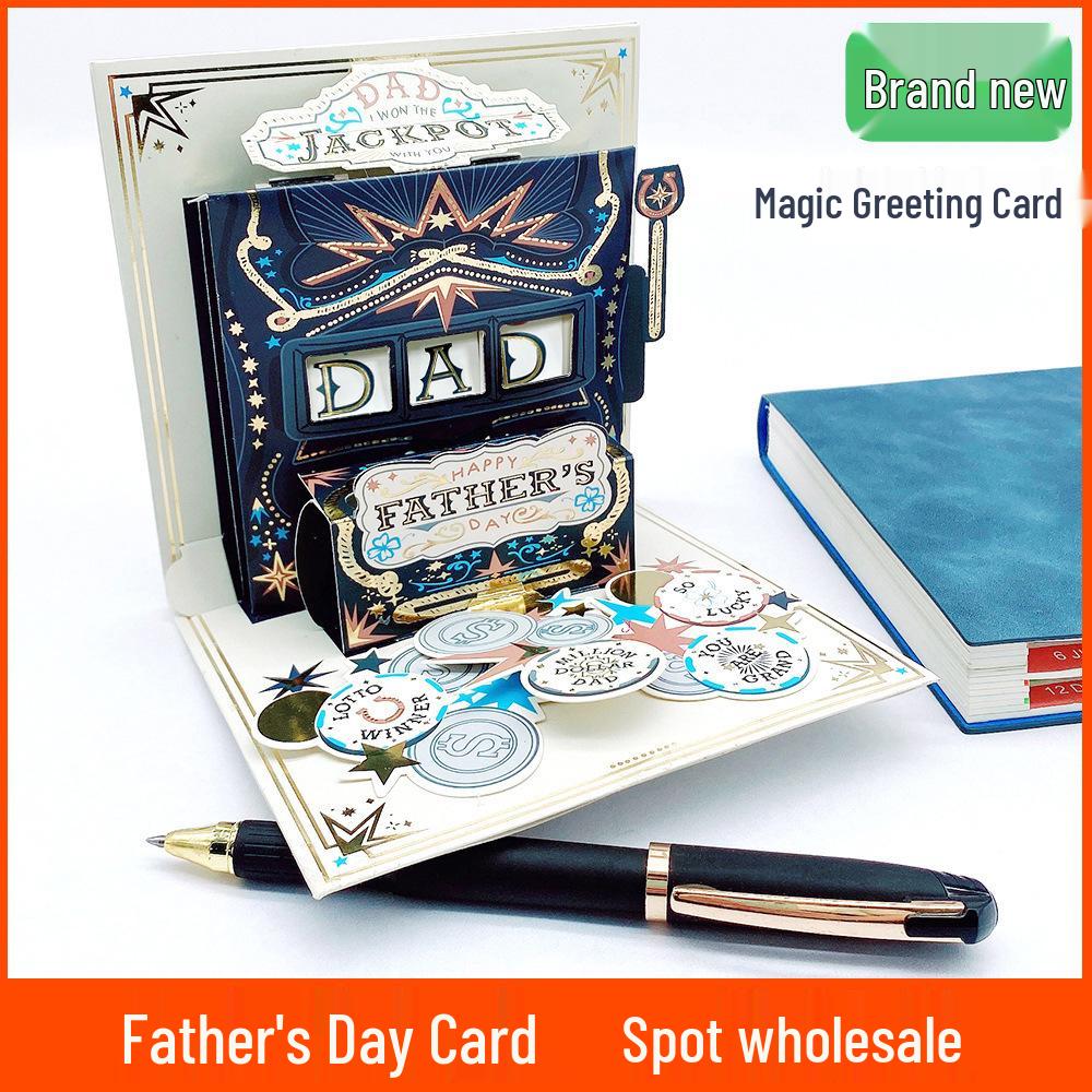 

2024 Father s Day Monopoly Game Pop-Up Greeting Card