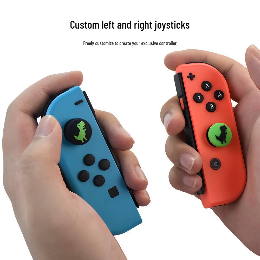 Compatible Silicone Button Cap for Switch/Lite Joycon Controller Joystick