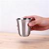 80/160ML Espresso Mugs Stainless Steel Coffee Milk Water Drink Breakfast Cups 304 Insulated Double Wall Dishwasher Safe Texture