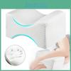Memory Foam Knee Pillow For Side Sleepers With Ergonomic Design And Breathable Cover