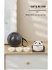 Red Panda Portable Tea Set: One Pot, Three Kung Fu Cups, Creative Ceramic Design