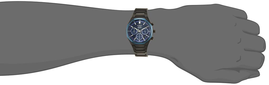 WIRED REFLECTION Solar Chronograph Model AGAD416 Men's