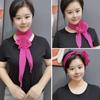 Versatile Chiffon Scarf Flower Neckerchief Sweet Floral Scarf Shawl  Women