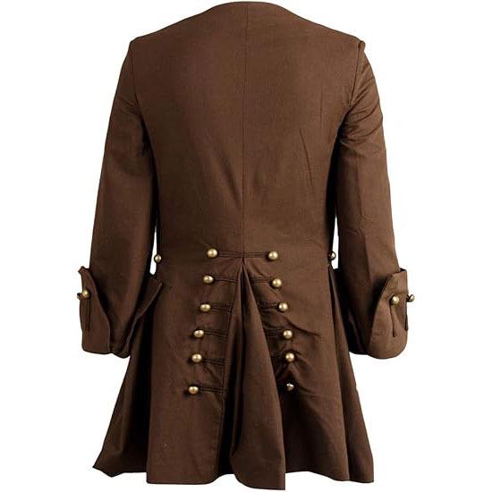 Captain Jack Steampunk Piratenmantel für Halloween Cosplay