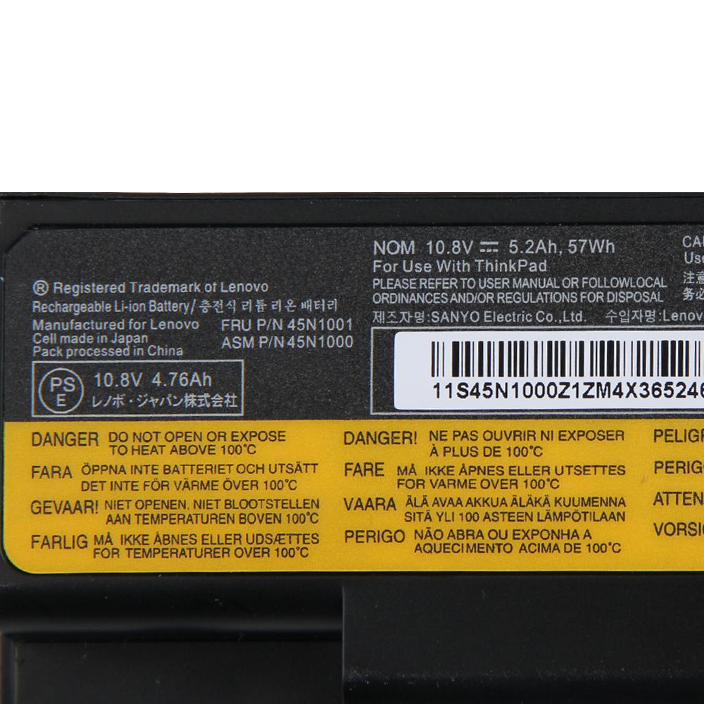 Ersatzakku für Lenovo ThinkPad T430 T530 E40 E425 E420 SL410K T410I E520 T420 T510I E50 L410 L421 SL510 W520 W530 L530 T430i L430
