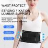 1Pcs Lower Back Brace with 6 Stays Anti-skid Orthopedic Lumbar Support Breathable Waist Support Belt for Gym Pain Relief
