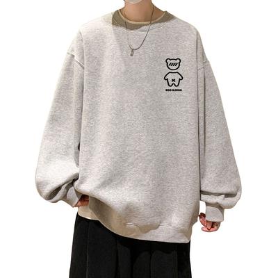 Foxseon Oversized Long Crew Loose Stylish Solid Men's T-Shirt, Sleeve, Neck, Autumn/Winter Wear, Fit, Cute, Casual, Stylish, Comfortable, Popular,