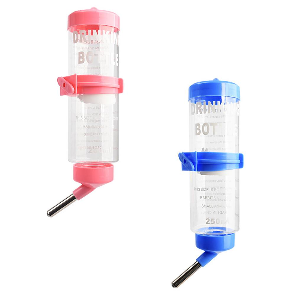

Small Pet Drinking Fountain Rodent Container Cage Bottle Rabbit Water Dispenser Hanging Chinchilla 17x5.5cm