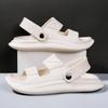 Mode Herren Strandsandalen 2024 Sommer Gladiator Herren Outdoor Schuhe Römische Herren Freizeitschuhe Flip Flops Große Größe 45 Hausschuhe Flach