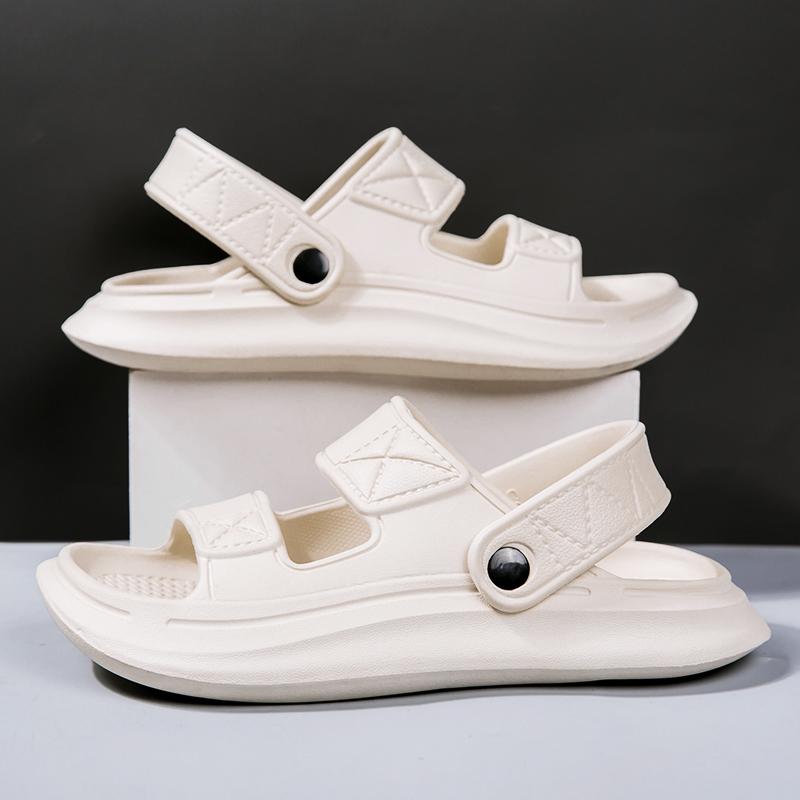 Mode Herren Strandsandalen 2024 Sommer Gladiator Herren Outdoor Schuhe Römische Herren Freizeitschuhe Flip Flops Große Größe 45 Hausschuhe Flach