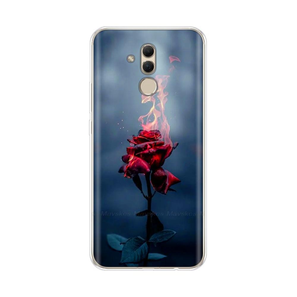 Silicone Case For Huawei Mate 20 Lite Silicon Soft TPU Case For Huawei Mate 20 Pro Mate20 Lite 20Lite SNE-LX1 Phone Cases Cover