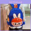 Trendy And Durable Children's Dual Shoulder Backpack In Cute Striped Pattern