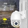 2" Wireless PTZ Ultra HD Camera with Night Vision for Indoor & Outdoor Surveillance