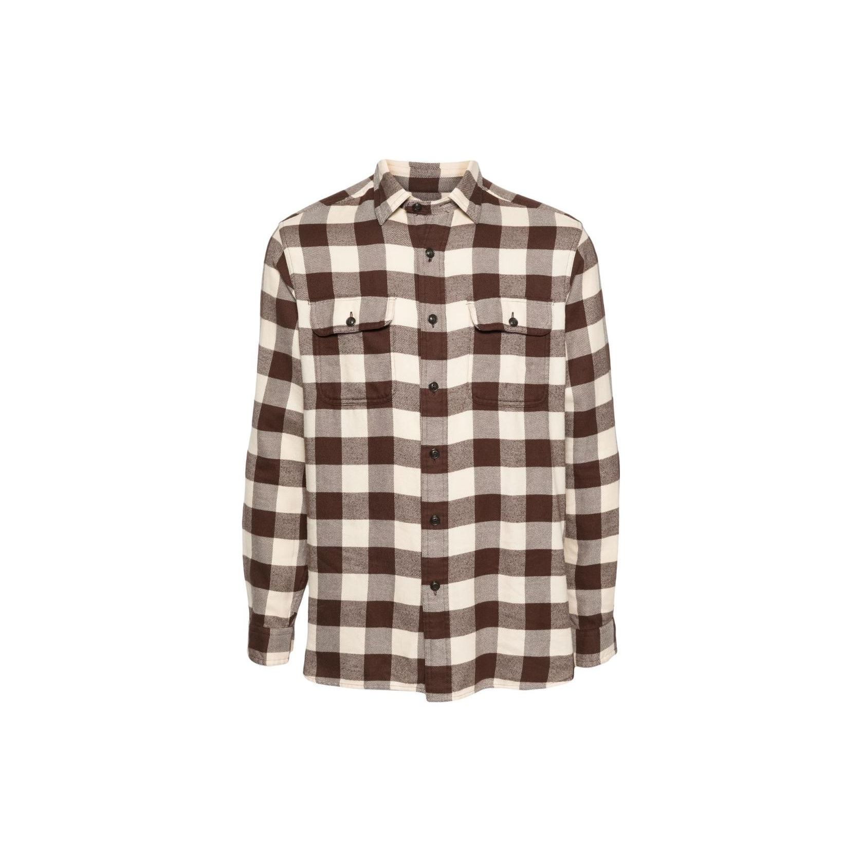 

Polo Ralph Lauren Клетчатая рубашка с острым воротником, однобортная, с длинным рукавом, мужская рубашка 710925901-001 M