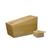 Tatsucraft Wooden Hinoki Rice Natural 1 Gripping Stick Rice Rice Rice Storage Rice Storage Wooden Hinoki Hinoki Natural Wood Storage Container with