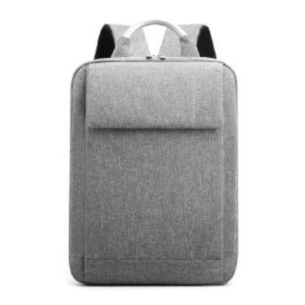 Simple multifunctional backpack new solid color business leisure computer bag office class student schoolbag travel bag women