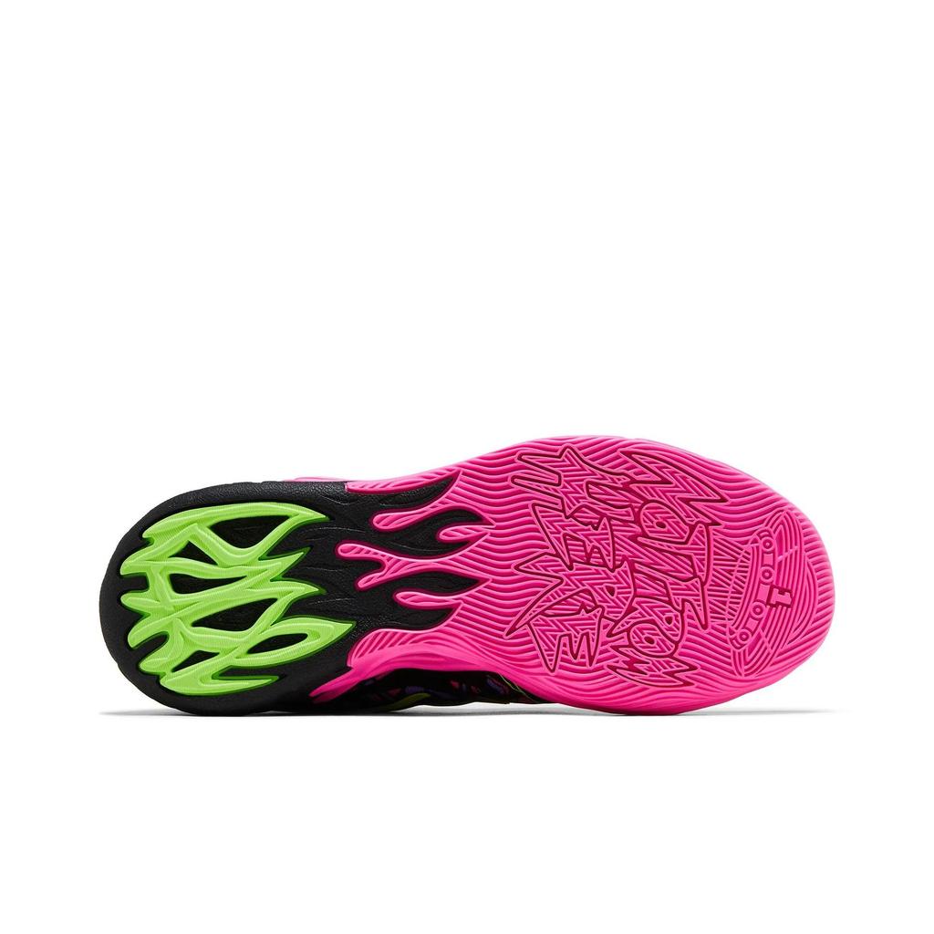 Puma MB.04 'Heem' (Unisex) Black / Luminous Pink / Electric Lime Basketball Shoes 310837 01