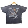 Vintage Ride With Pride Black Biker Shirt Size XXL Y2K Eagle Harley Motorcycle Unisex T-Shirt