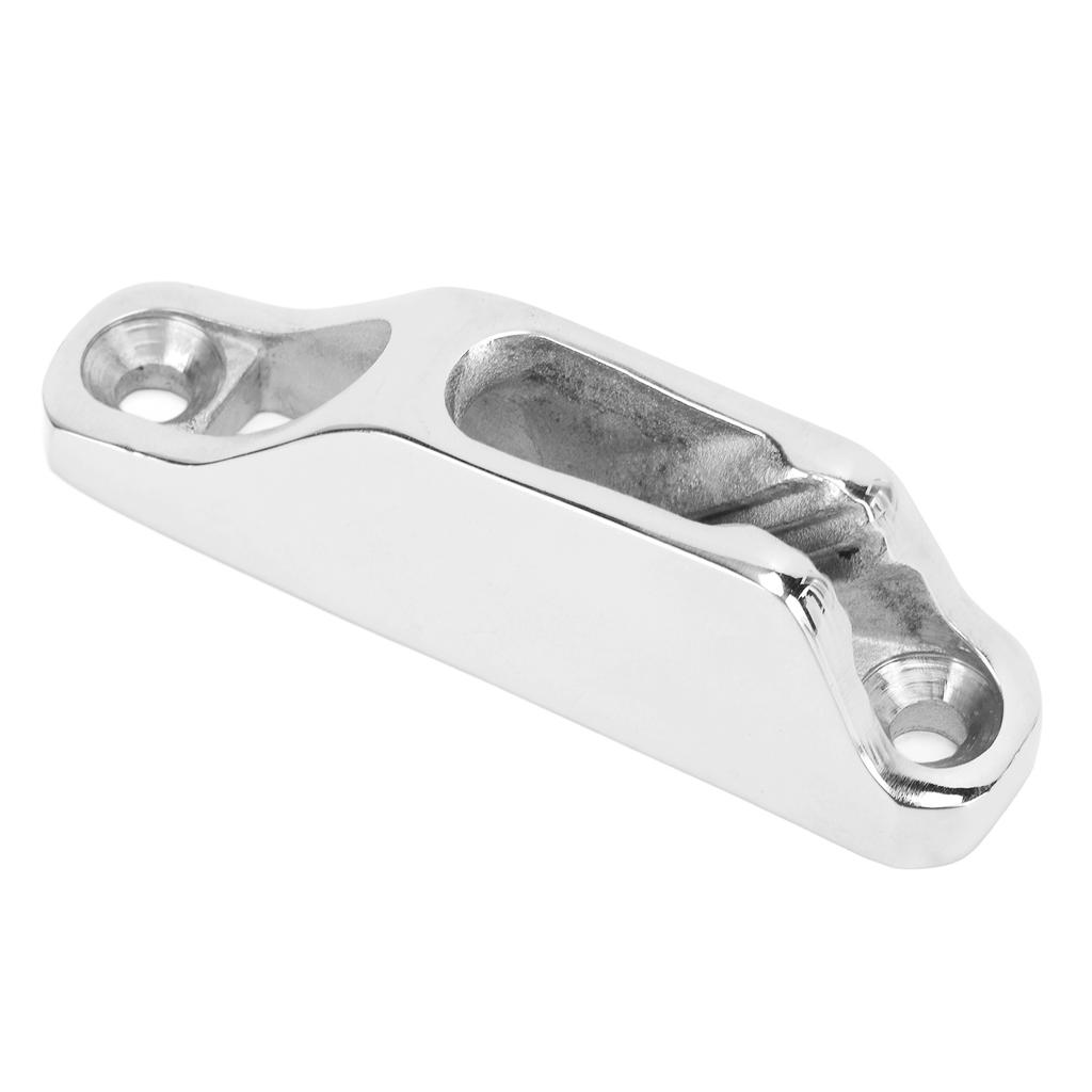 Boat Rope Clam Cleat 18x80mm Hardware Marine Grade 316 Stainless Steel Boat Cleat for Ship Kayak Accessories