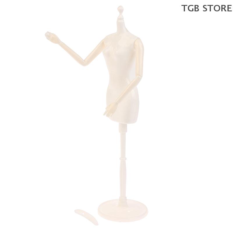 1Pc Doll Mannequin Coat Hanger Skirt Support Wedding Mannequin Stand For Dollhouse Humanoid Model Toy Gown Display Form
