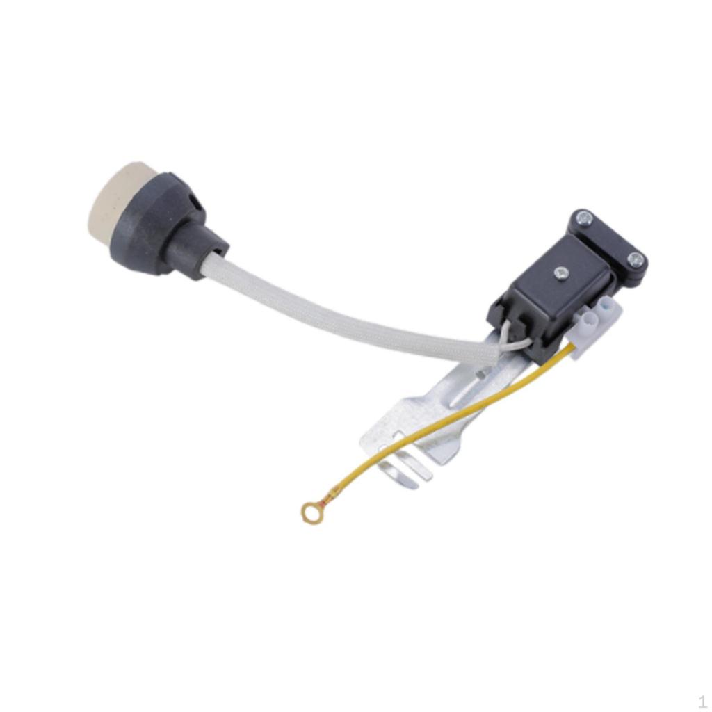 Gu10 Base Sockets Holder Easy to Install Waterproof with Cable Insulating Sleeve Ceramic