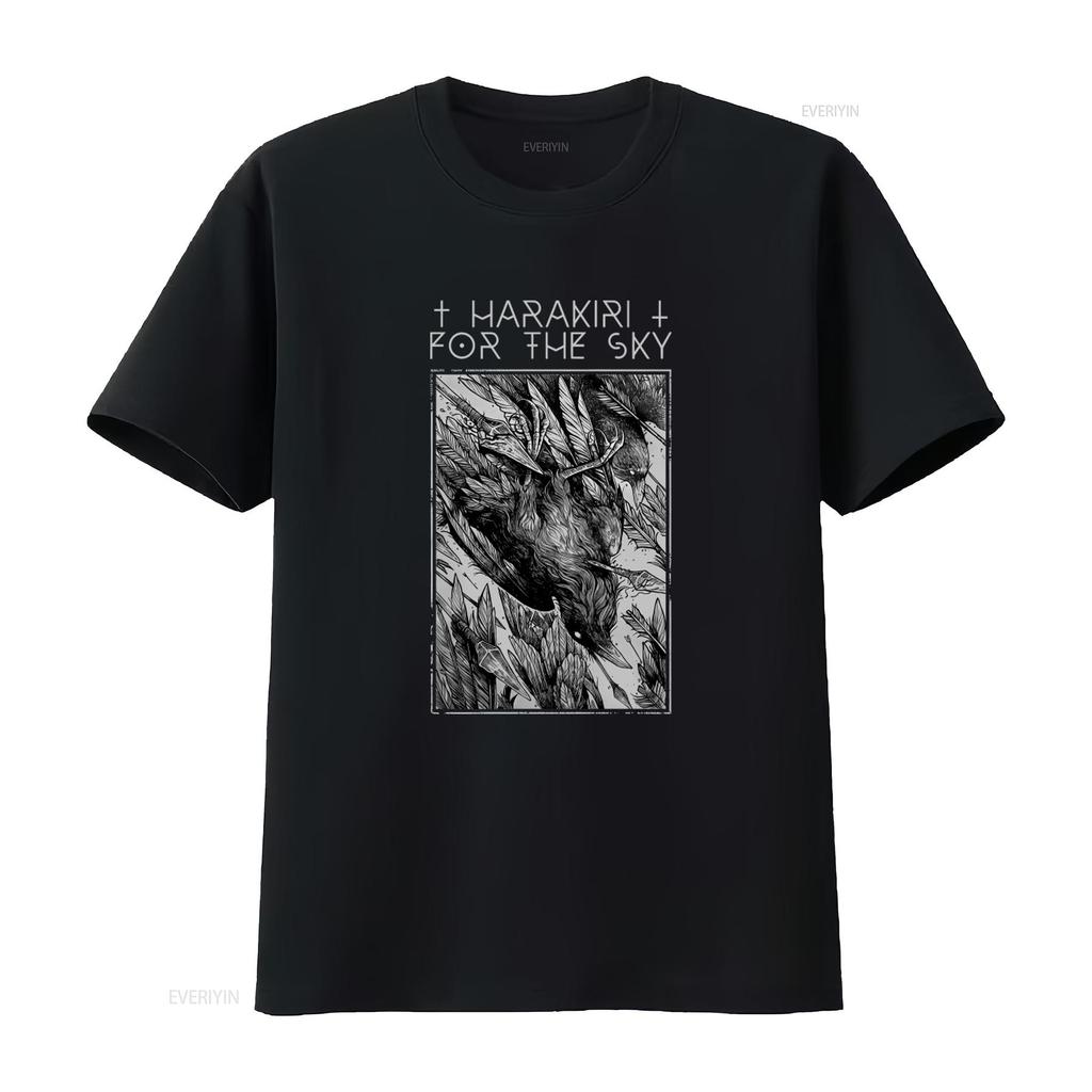 Harakiri For The Sky Falling Bird T Shirt Unique Art Print Design High Quality Fabric Perfect Fashion Forward Individuals