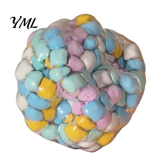 Compact Stress Relievers for Travel Handmade Squeeze Ball, Ultra?Soft Fidget Squeaky Creative Sensory Toys Relief Toy Party, Gift Kids Adults