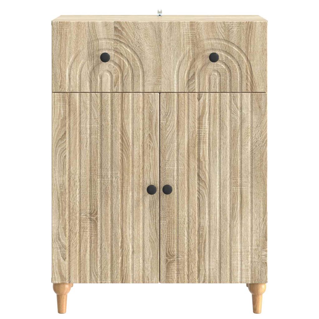 Sideboard Sonoma Oak 66 x 34.5 x 90 cm Particleboard