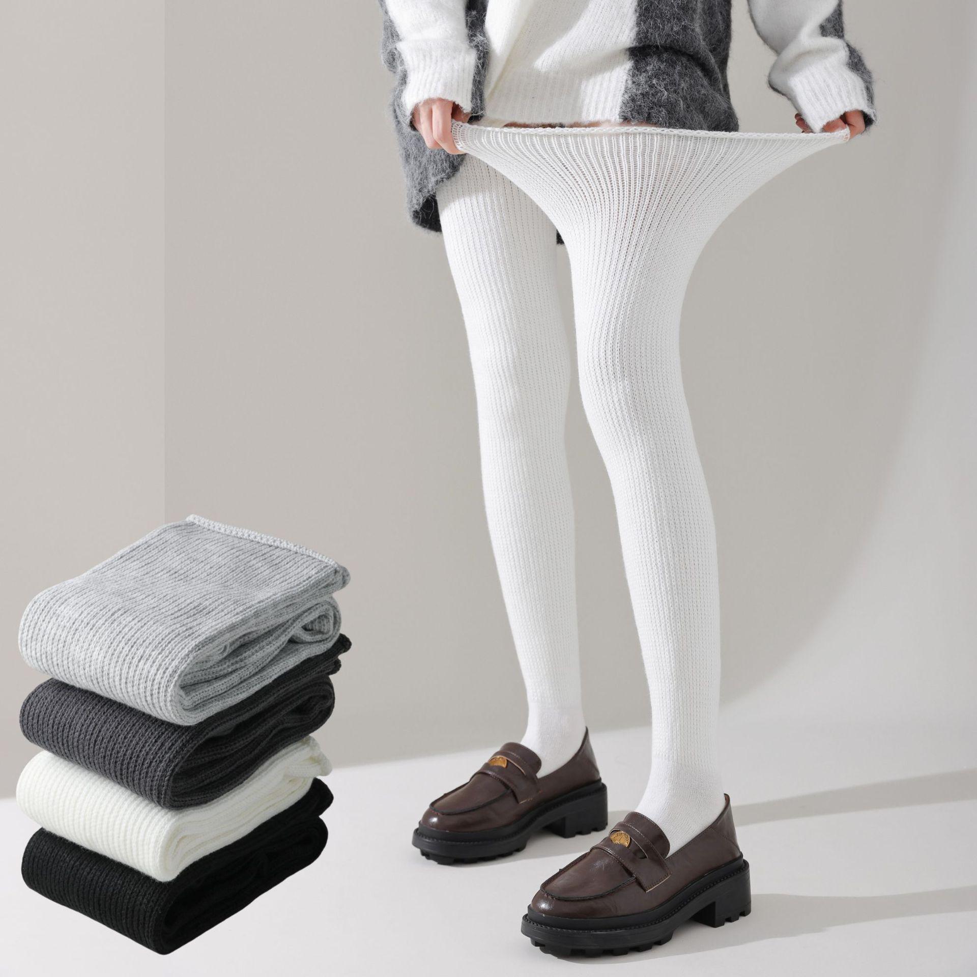 

Очень большие теплые толстые хлопковые носки выше колена для больших размеров, унисекс, удлиненные, свободного кроя Plus Size, Fits 120-300 Pounds