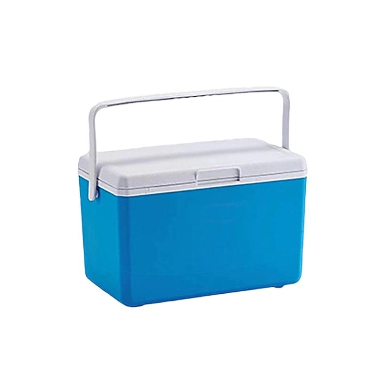 Portable Insulated Ice Chest Suitable for Camping Outdoor Picnics with Ergonomic Handle and PP Construction