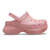 Crocs Women S Bay Glitter Clog Sandal 6cm Pink 207261 6zw