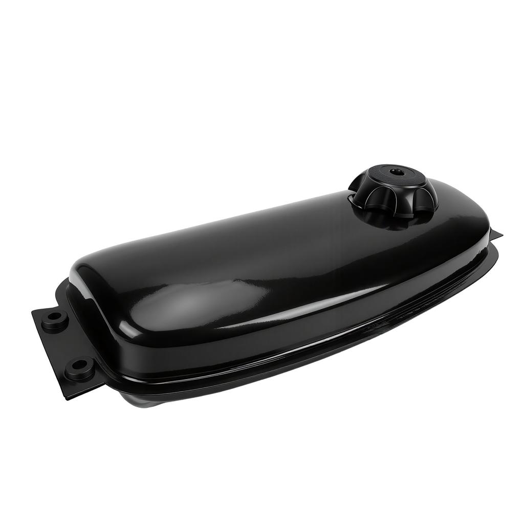 6L Fuel Gas Tank with Cap Petcock for ATV Go Kart 150 250ml Steel Gas Fuel Storage Tank