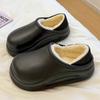 Waterproof Cotton Slippers Winter Warm 2025 New Indoor Home All-inclusive and Thick-soled Snow Cotton Shoes