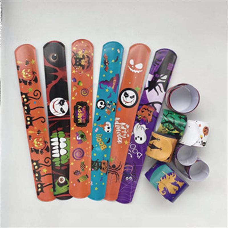 Childrens Clapping Ci Cosplay Party Decorations Eye-catching Holiday Decoration Popular Cute Cartoon Skull Bracelet Perfect Gift