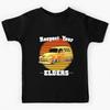 Funny Car Guy - Respect Your Elders Classic Panel Truck Kids T-Shirt