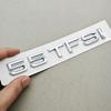 For q2 A6 A7 A8 Q7 Q8 Horch Exterior Accessories Car Letters ABS Chrome Black Logo 50 TFSI 55 TFSI Rear Trunk Badge Emblem