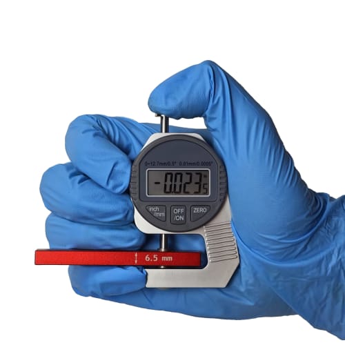 HFS (R) Thickness Gauge, Digital Micrometer, Electronic Microgauge, 0-12.7mm, 0.01mm, Thickness Gauge, Digital Thickness Gauge, High Precision Gauge