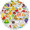 50 Homophone Stickers TEMU English Puns Fun Reward Children Cute Student Stickers