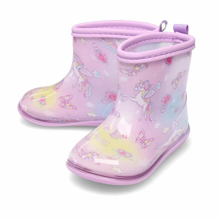 [Children's Clothing] Kids Foret (Kids Foret) Unicorn and Fruit Print Rain Shoes 14cm-20cm B81820