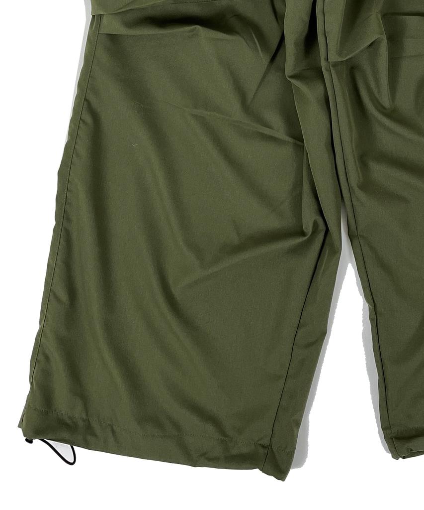 SK8ER ROCK Moreover Cargo Nylon Wide Pants Khaki
